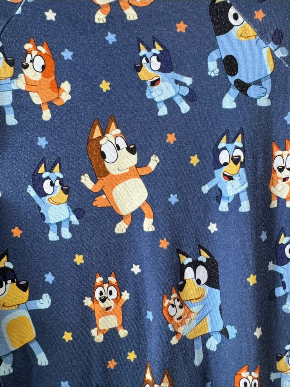Little Sleepies x Bluey Bamboo Long Sleeve‎ Zippy Sleeper Pajama 6-12 months